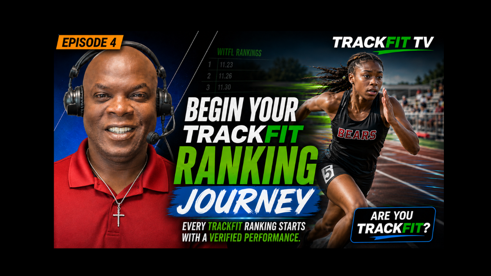 Ready to begin your TrackFIT Ranking journey? Every TrackFIT Ranking starts with a verified performance.