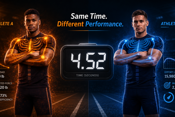 A Story of Two Athletes : Athlete A and Athlete B Both Ran a 4.5. Only One of Them Won.